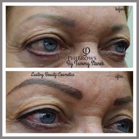 Eyebrow Color correction Madison WI  